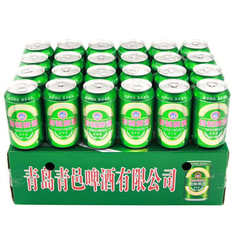 青邑特制啤酒320ml*6罐餐饮自助饭店 青邑特制啤酒320ml*6罐