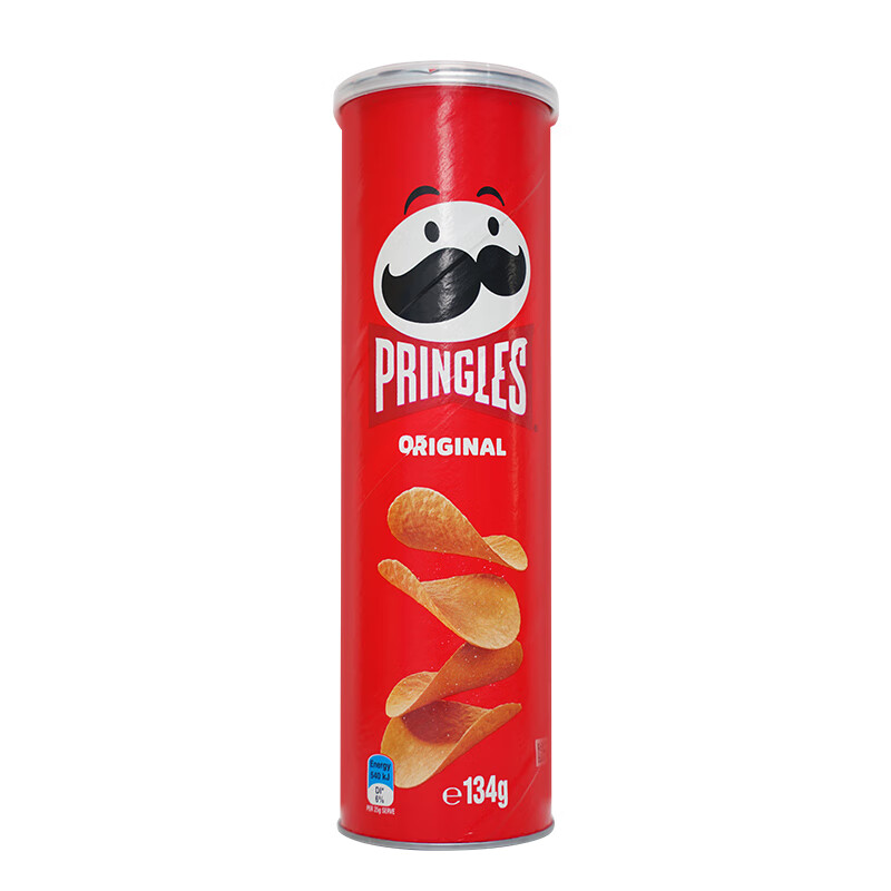 品客（PRINGLES） 【澳版】進口品客薯片原味休閑追劇解饞辦公室零食134g罐裝 【3罐裝】澳版原味