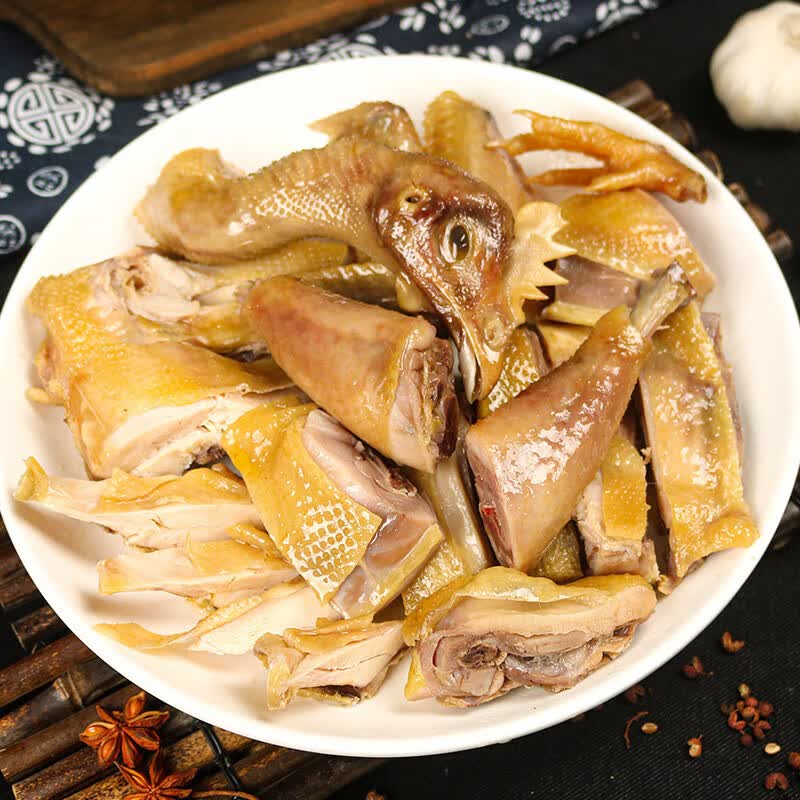 禾澹风干鸡整只农家手工自制腊味安徽土特产非湖北腊鸡咸鸡