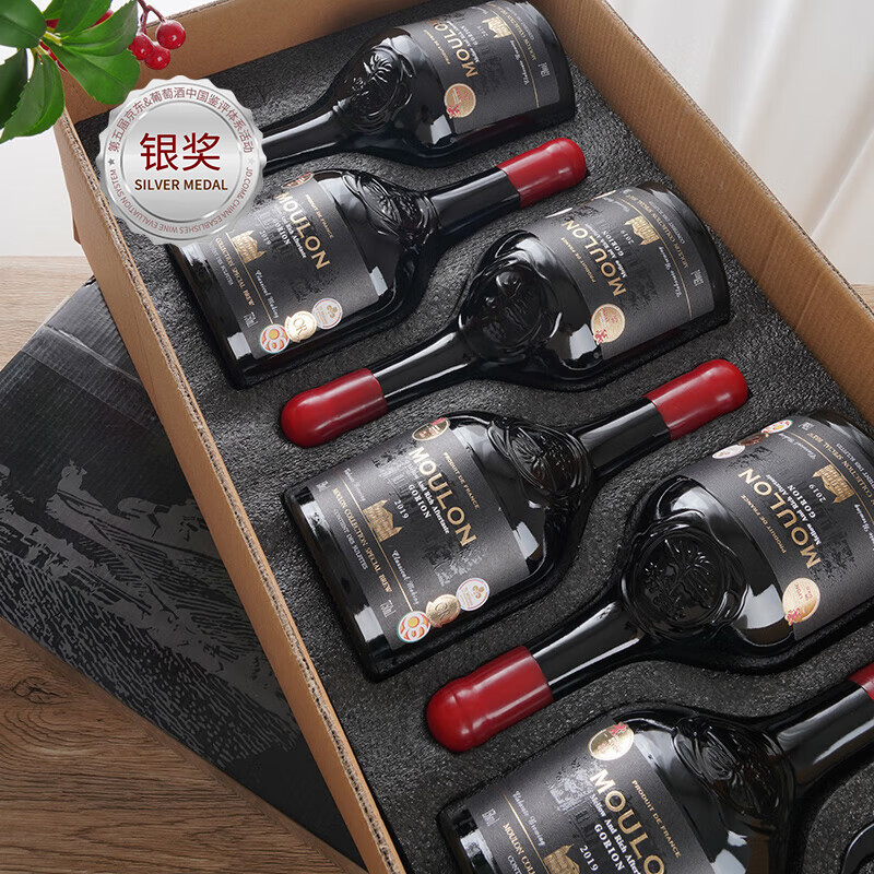 歌瑞安 法国进口红酒 梦诺珍藏特酿15度干红葡萄酒 买1箱送1箱 