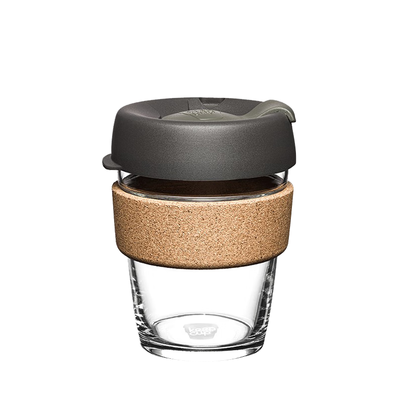KEEPCUP澳洲进口咖啡杯范木环随行环保便携钢化玻璃水杯雪松340ml