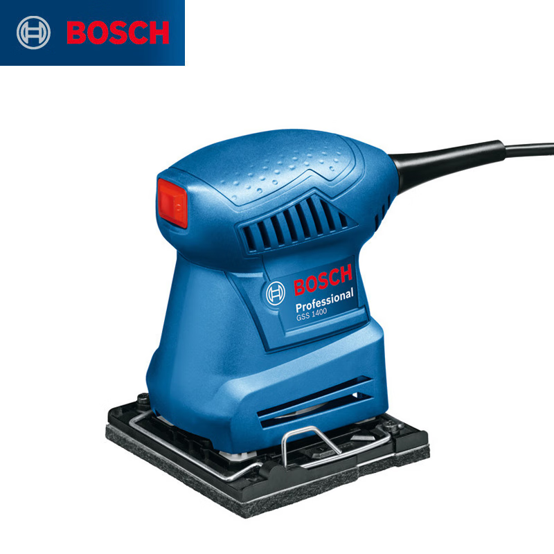 博世(bosch)电动砂光机gss1400/gss1400a平板砂磨机木工抛光打磨方