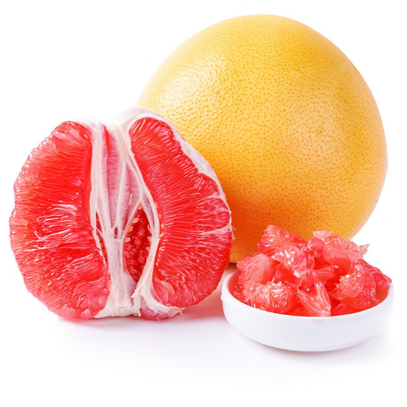 六子福建红心柚子红肉蜜柚三红柚子当季新鲜水果1.6-2.3斤尝鲜装 红心柚4-4.5斤装