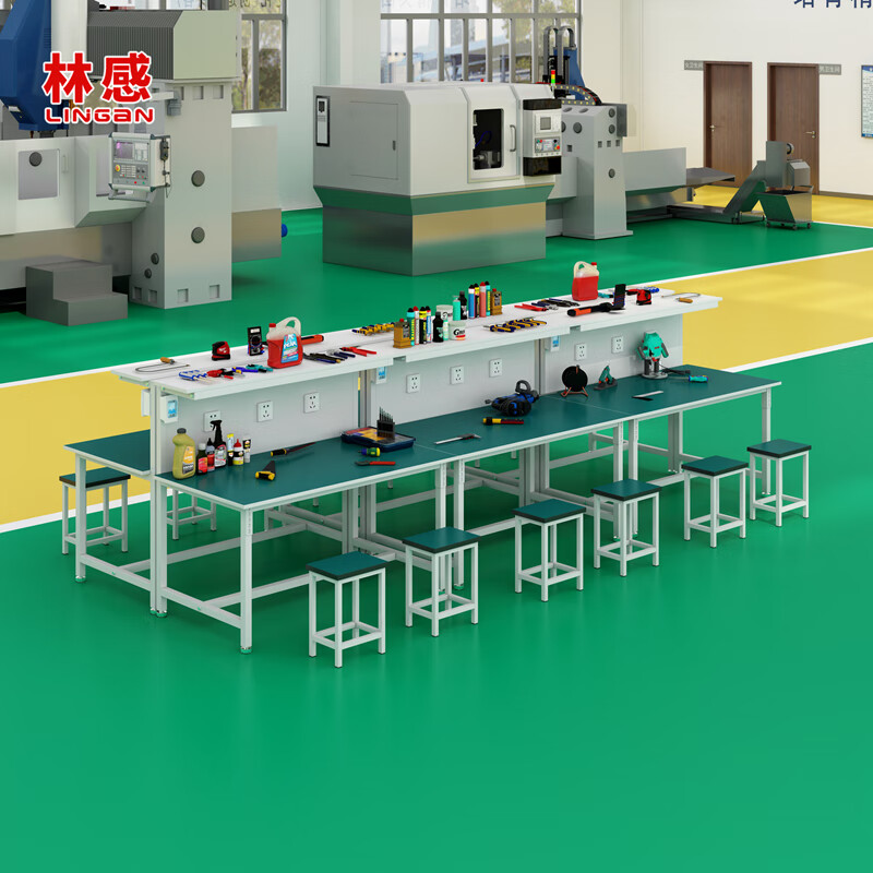 林感防静电工作台 双层流水线操作台 带灯质检电器厂组装台200*60单桌属于什么档次？