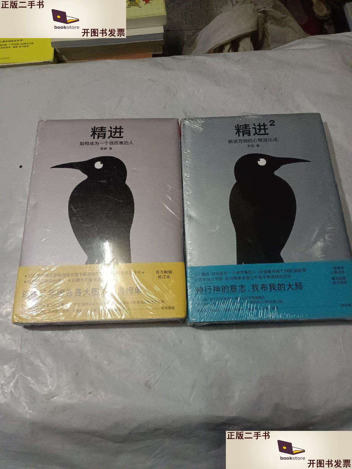 二手书【二手9成新】精进1:如何成为一个很厉害的人 精进2:解锁万物的