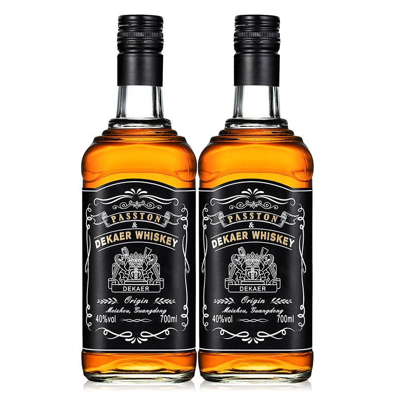 派斯顿洋酒威士忌40度烈酒苏格兰工艺基酒单支700ml