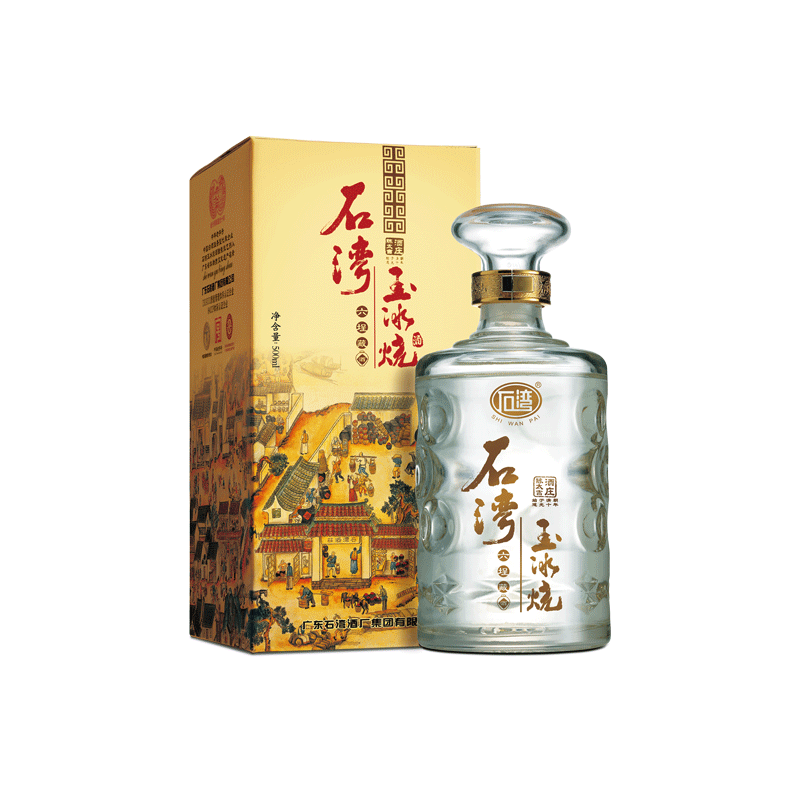 SHI WAN PAI 石湾 玉冰烧 金标六埕藏酒 45%vol 清雅型白酒 500ml 单瓶装