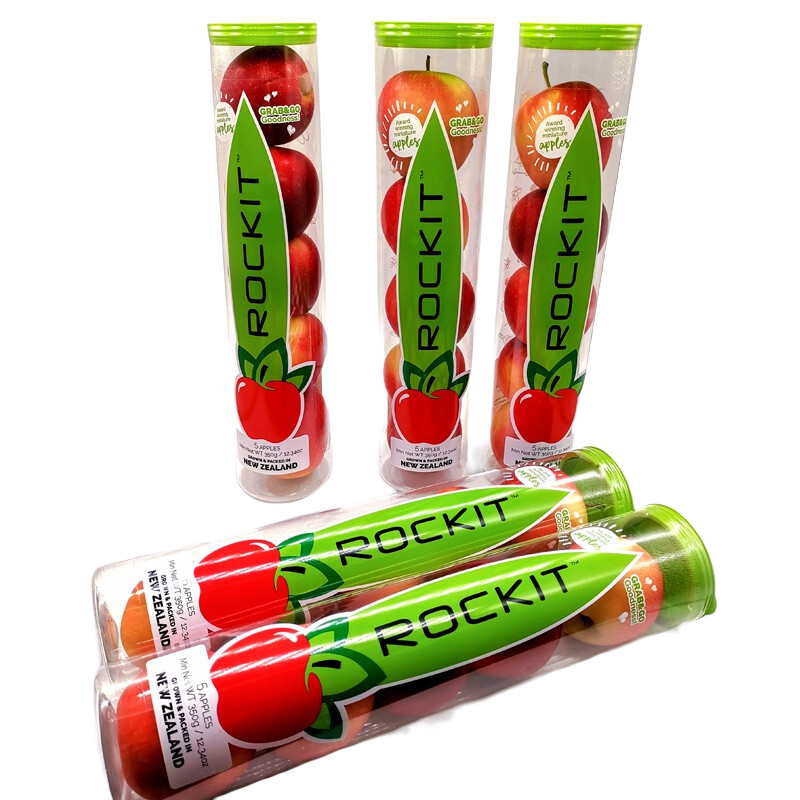 果惠缘2024年新西兰Rockit火箭筒苹果进口小苹果水果 新鲜小脆果4桶20粒