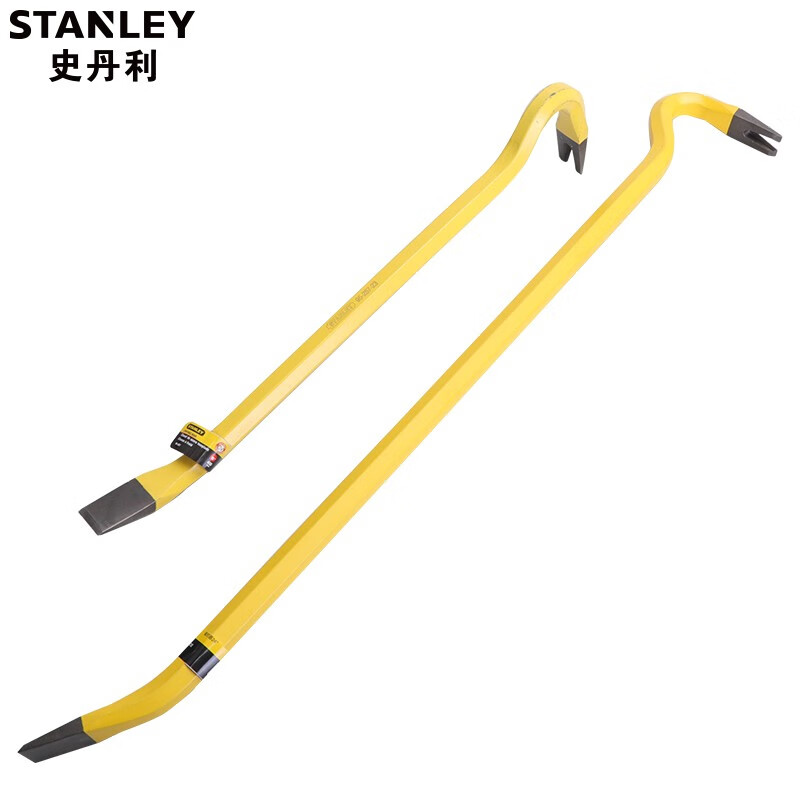 史丹利(stanley)弯头撬棍起钉器木工撬棒撬杠多功能木