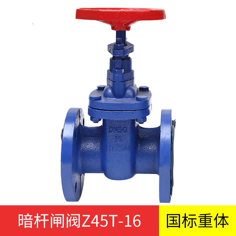 z45t-16国标暗杆大体闸阀dn50 65 100 150法兰闸阀消防自来水阀门 dn