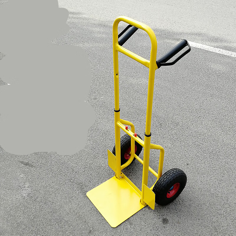 崇朝两轮小推车拉货车搬运车折叠老虎车载重王手推车载重平板车拖车