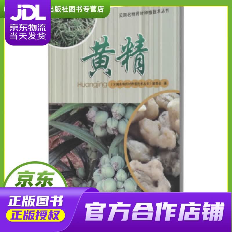 【正版图书 京东配送】云南名特药材种植技术丛书:黄精 编委会 著 云南科学技术出版社