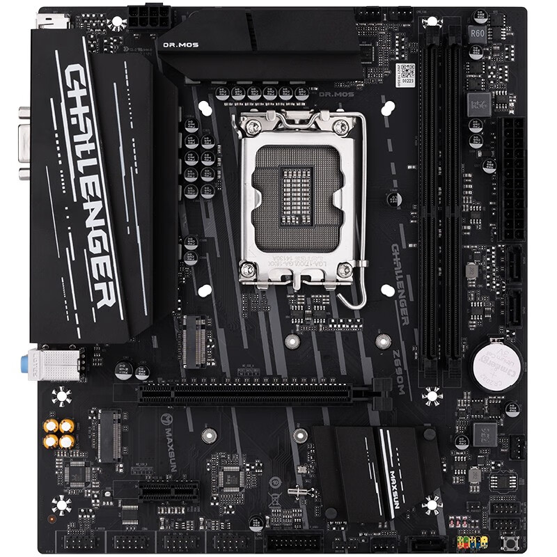 铭瑄maxsunz690电竞之心旗舰装甲wifi电竞游戏主板支持12代cpu90a供电