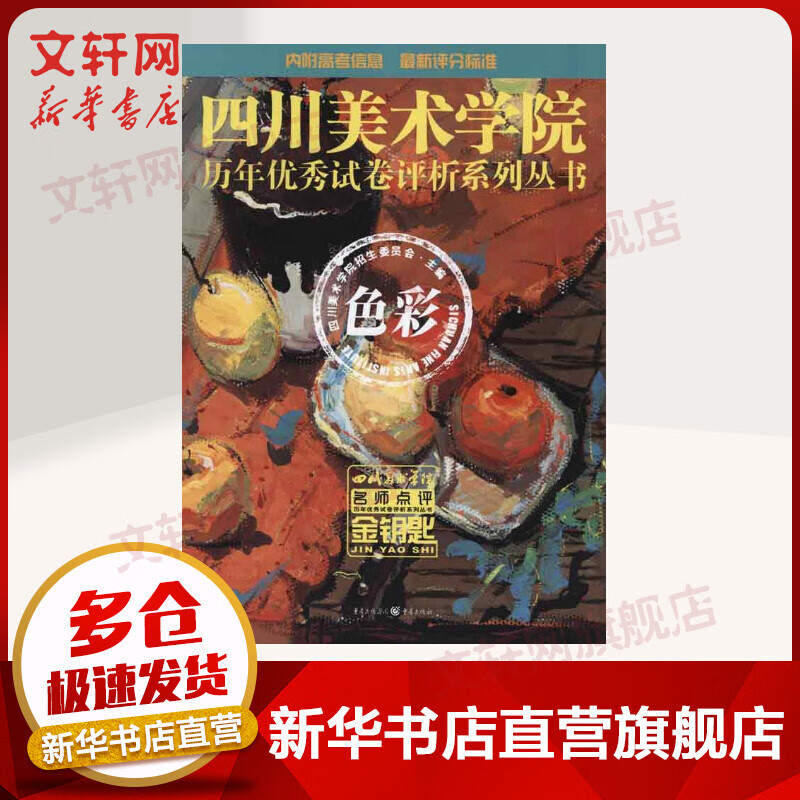 美术学院历年优秀试卷评析系列丛书:色彩