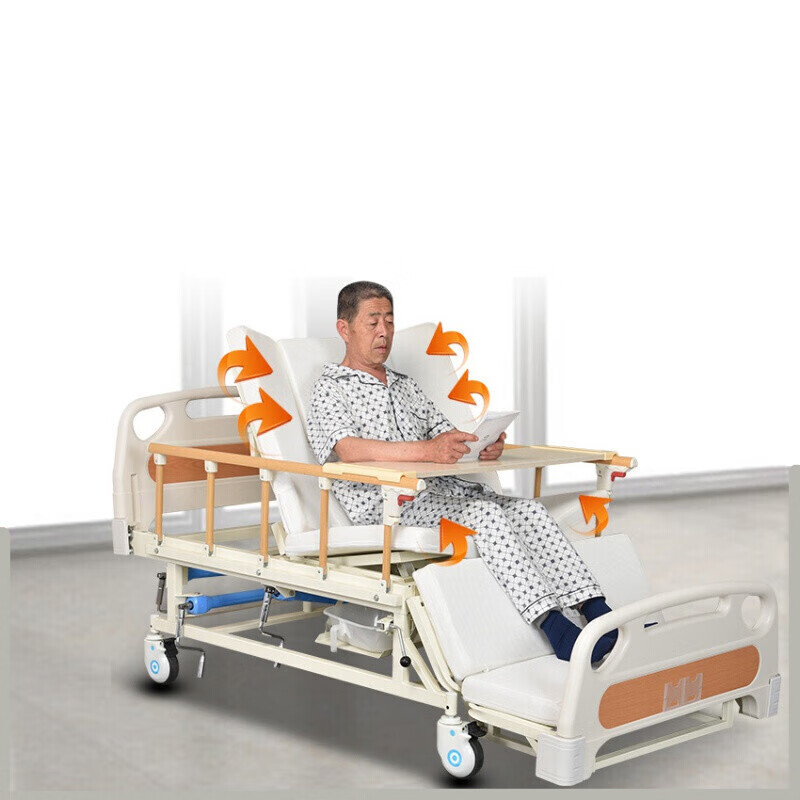 医院病床老人护理床家用多功能家庭侧翻身床床双摇护理床 D06款