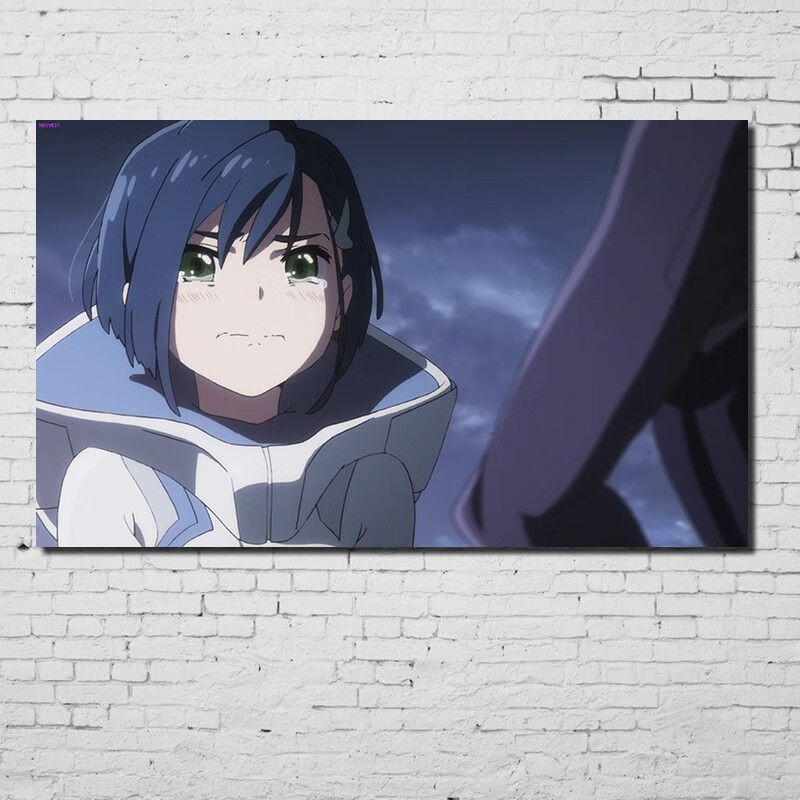 darling in the franxx国家队动漫海报周边房间宿舍装饰墙贴壁画 nb