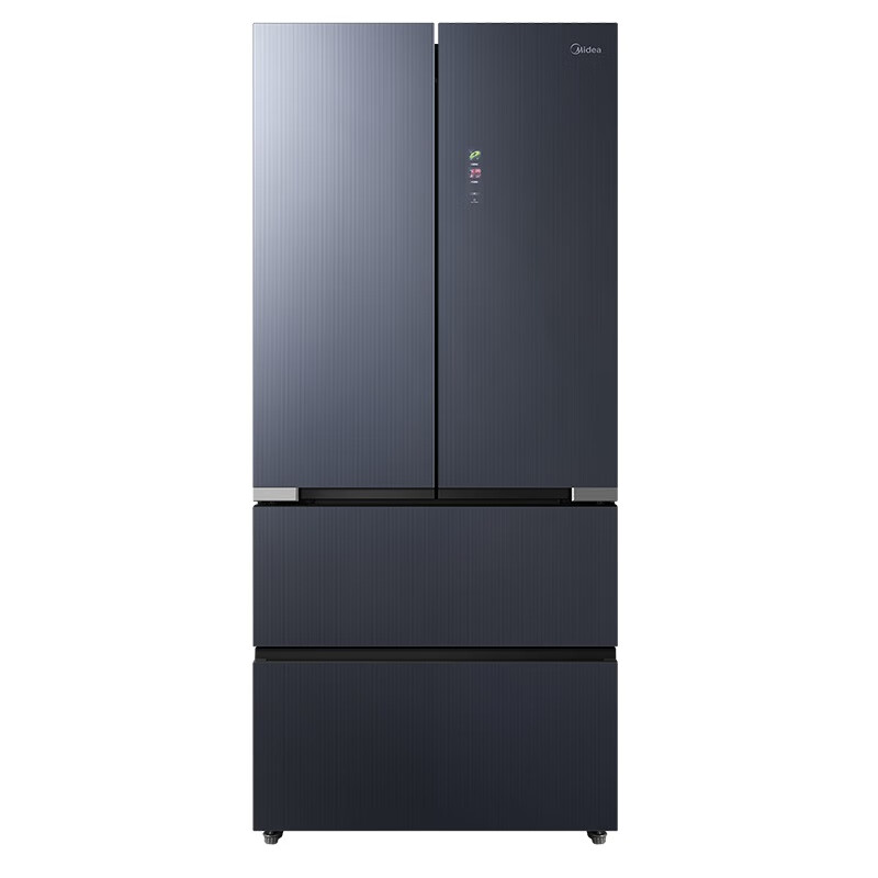 Midea 美的 526升法式四门一级能效冰箱保鲜净味除菌超薄家用电冰箱BCD-526WFGPZMA钻影灰