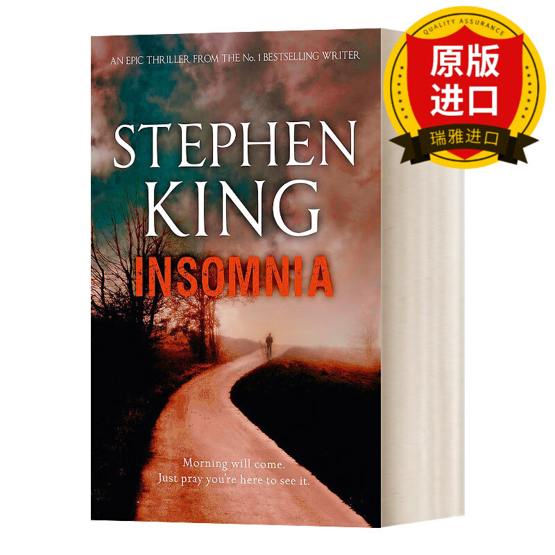 英文原版 Insomnia 失眠 斯蒂芬·金 英文版 进口英语原版书籍