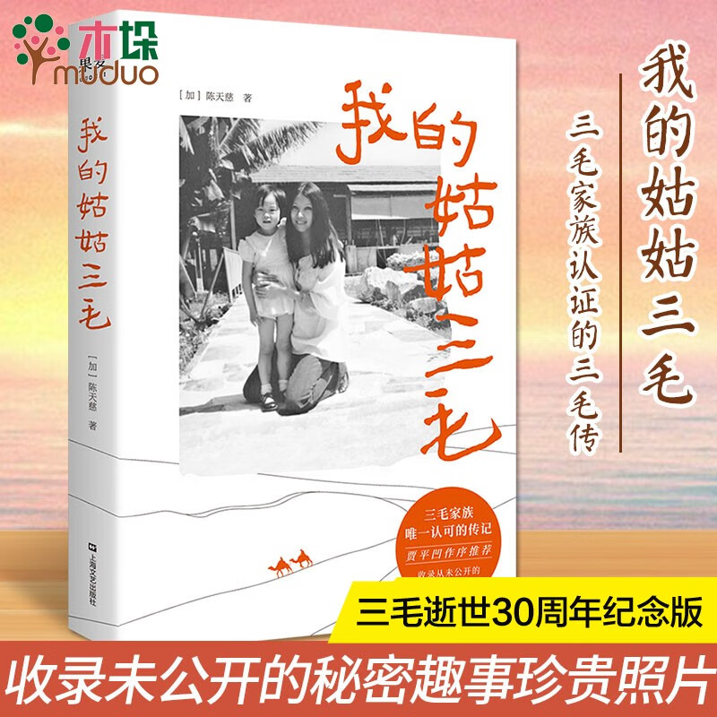 我的姑姑三毛 陈天慈著（三毛家族认可的三毛传。贾平凹作序推荐）