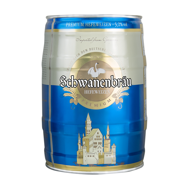 Schwanenbrau小麦啤酒5L桶装原装进口，价格走势及口感评测|啤酒历史价格走势助手