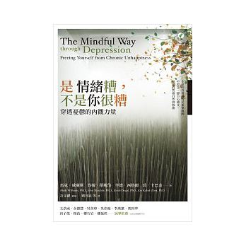 现货 台版 是情绪糟，不是你很糟：穿透忧郁的内观力量 台版原版