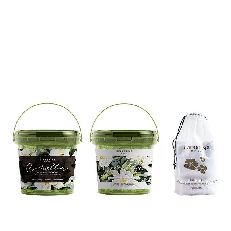 EVERSHINE晴天大白洗衣机清洗剂强力除垢杀菌滚筒洗衣机专用深度清洁剂 【专业洗衣机清洁】除菌版1桶