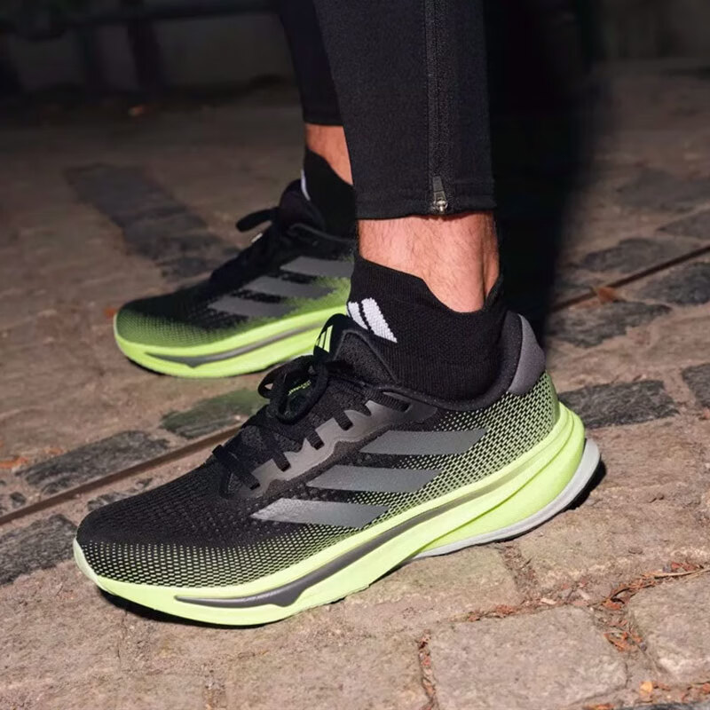 阿迪达斯 (adidas)男鞋2024夏季新款supernova rise支撑缓冲跑步鞋