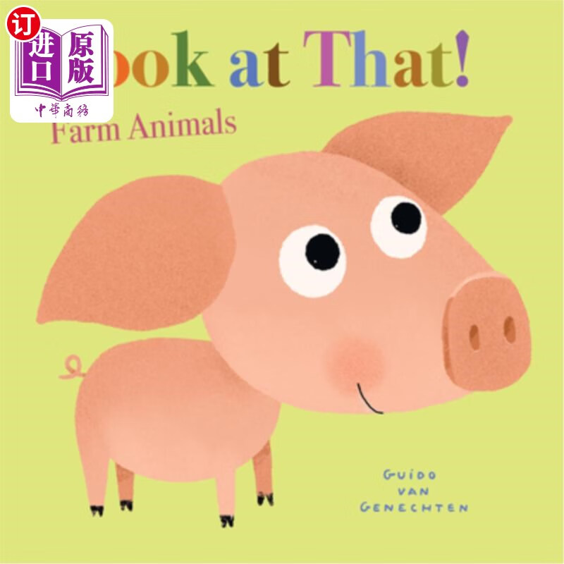 海外直订look at that! farm animals 看那个!家畜