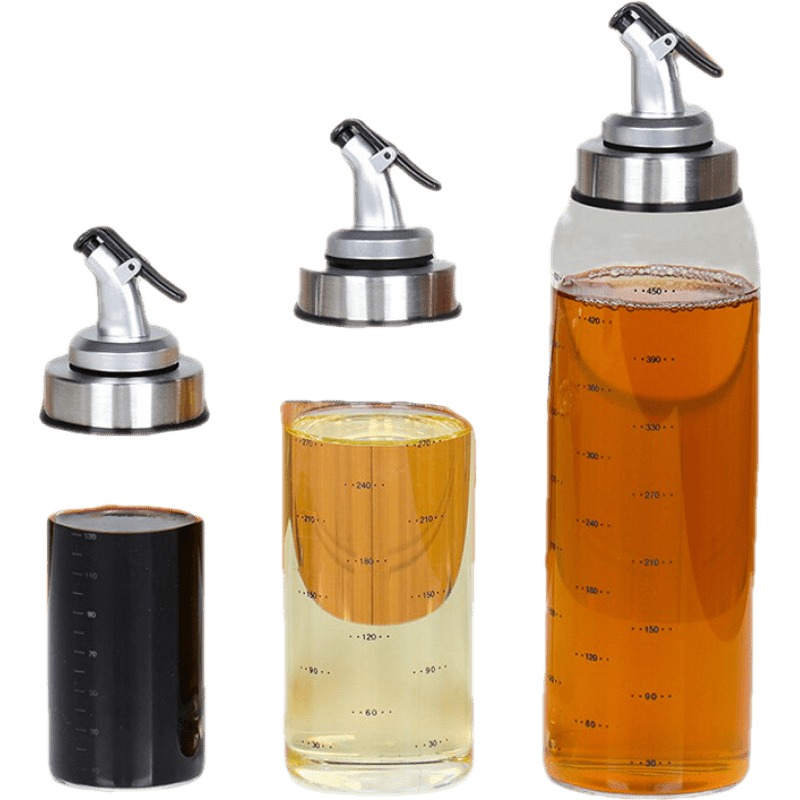 溫庭家用調(diào)味料醬香油小醋瓶油壺廚房用品料酒醋壺油罐玻璃防漏油瓶 180ML