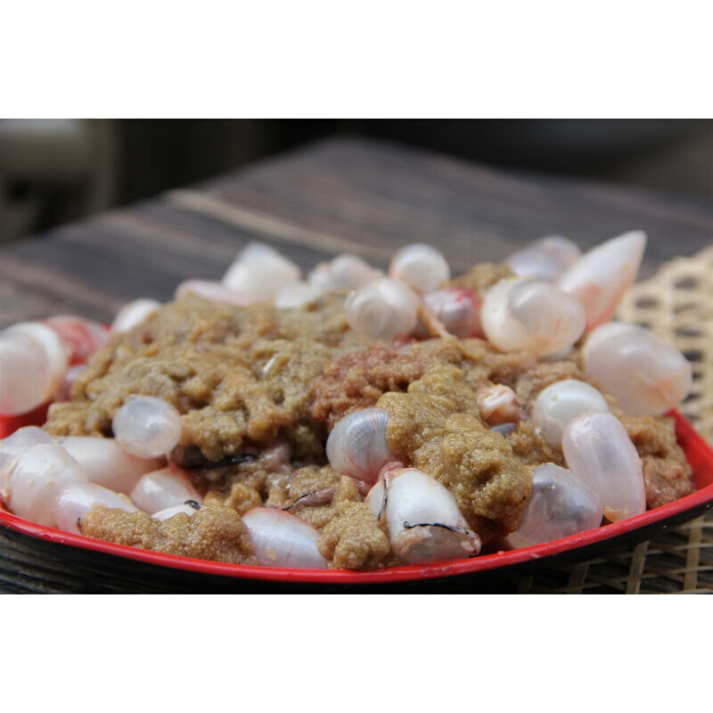 伯贤 新鲜鲫鱼鱼籽鱼泡混合装 纯鲫鱼鱼籽新鲜鱼卵鱼蛋 1斤