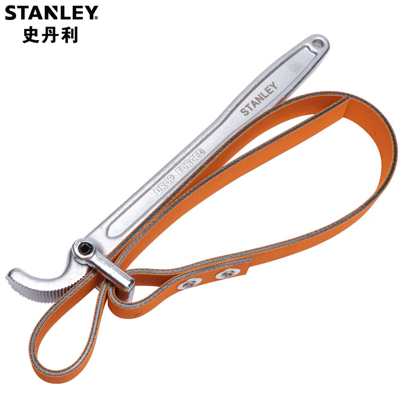 史丹利(stanley)皮带扳手11寸机油滤芯扳手柴油滤清器机油格拆装机滤