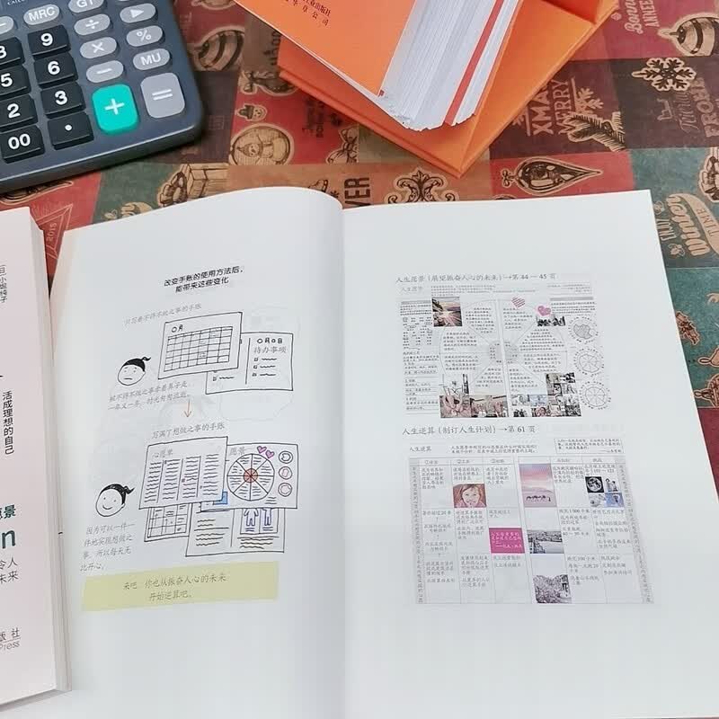 逆算手账：以终为始的圆梦计划详情图