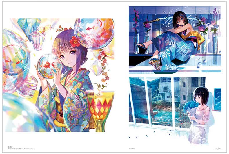 藤choco画集 藤ちょこ画集 彩幻境 藤原大师作品画册插画集 日本二