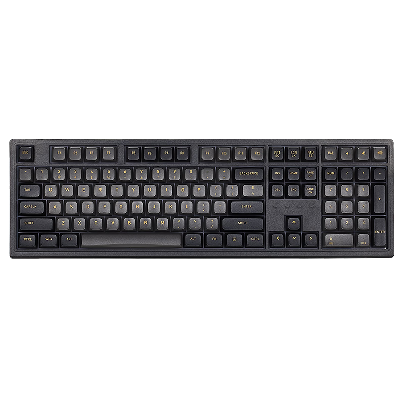 黑峽谷（Hyeku） M5熱插拔機械鍵盤(pán)有線(xiàn)游戲鍵盤(pán)客制化Gasket結構凱華軸白色背光 M5 漆瞳剪水 碧翠軸（108鍵）