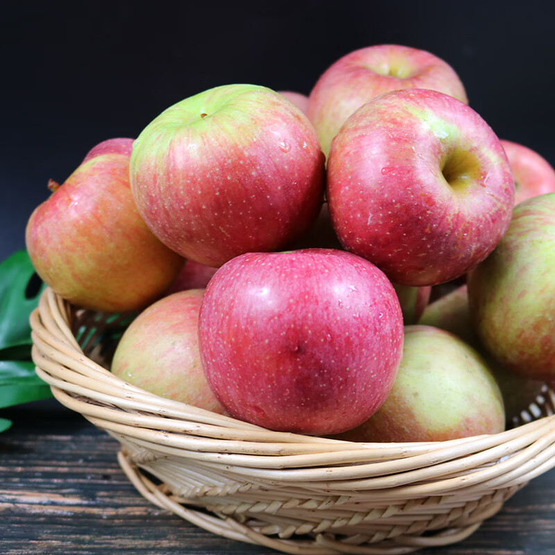 暖欣果老树国光苹果丑苹果酸甜新鲜水果东北辽宁特产真国光笨果 5斤中果(单果65-70mm)