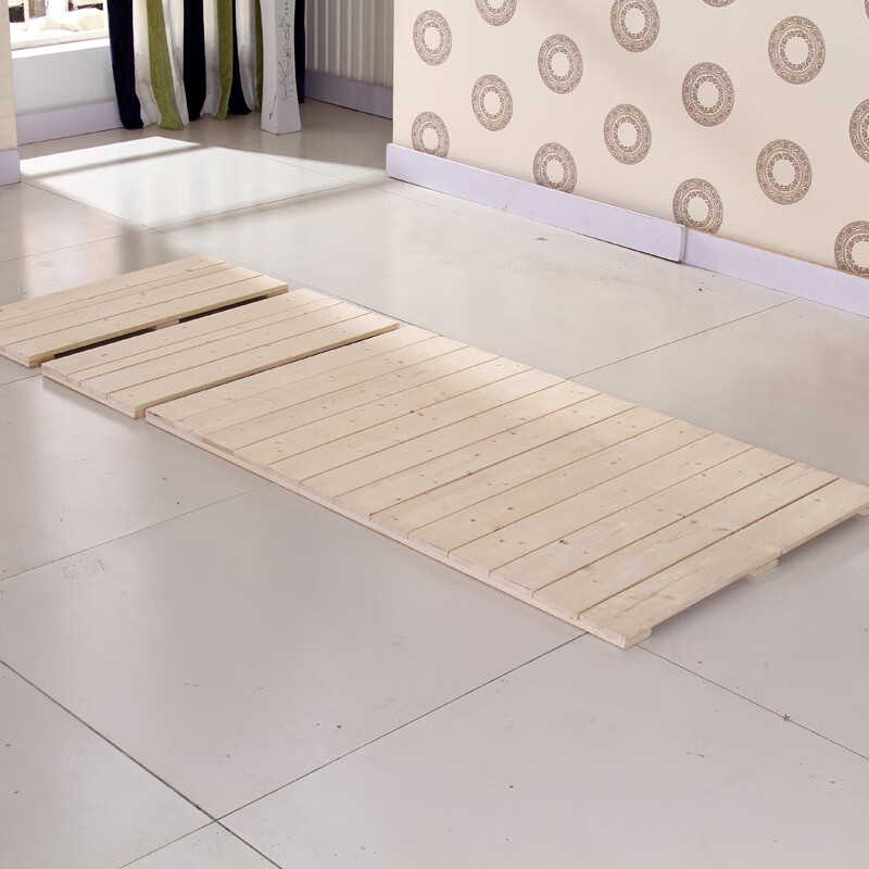 华凯帝家实木小孩床实木床铺板床板沙发木板垫小孩折叠床铺板排骨架