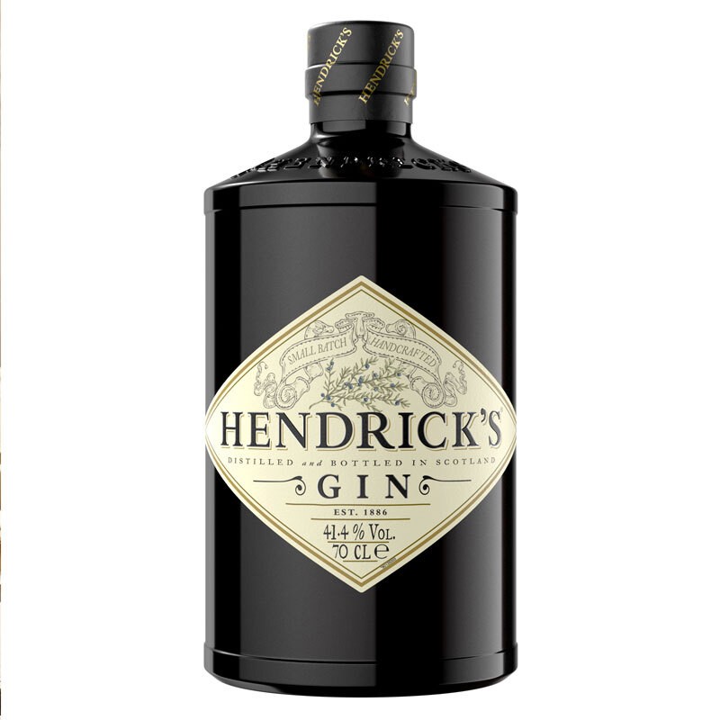 卢布斯基亨利 Hendricks Gin 爵士金酒杜松子金酒   苏格兰原装进口洋酒 亨利爵士金酒