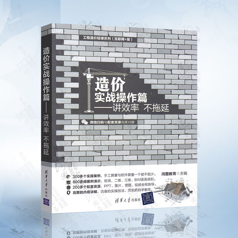 造价实战操作篇 讲效率 不拖延 建筑工程造价入门书籍 广联达BIM钢筋算量软件 土建算量软件基础知识