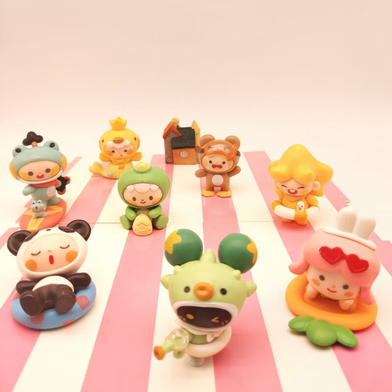 假日网红 可爱摆件公仔游戏动漫周边玩具 迷你世界8款袋装(拍8的倍数)
