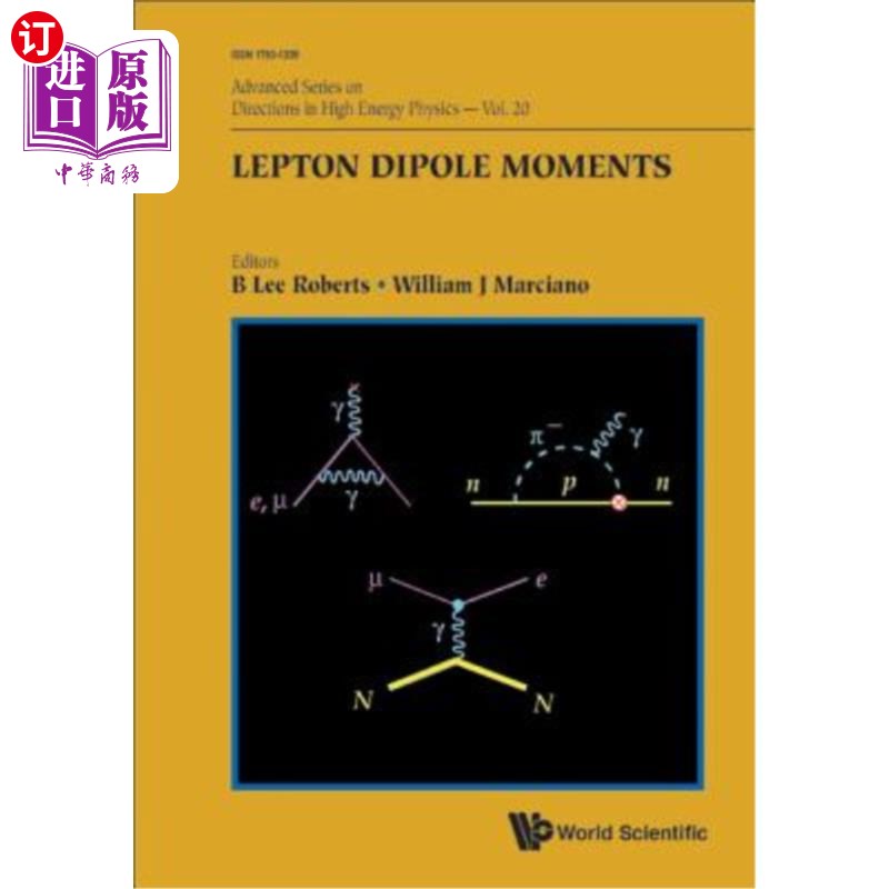 海外直订lepton dipole moments 轻子偶极矩