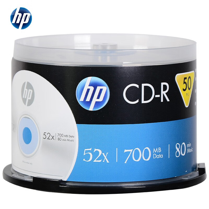 惠普（HP） CD-R 光盘/刻录盘 空白光盘 52速700