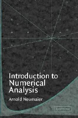 预订 Introduction to Numerical Analysis