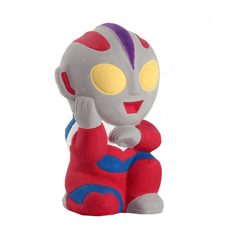 金归 儿童涂色diy手工石膏模具摔不坏搪胶娃娃奥特曼涂色娃娃彩绘涂鸦