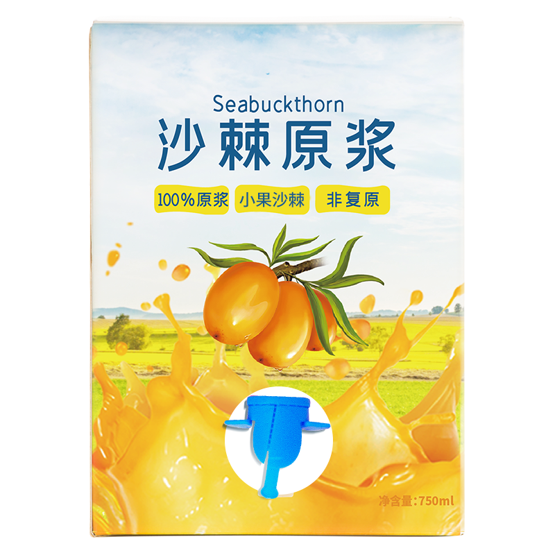 艾康沙棘原浆750ml袋装价格走势及评测|饮料价格走势统计