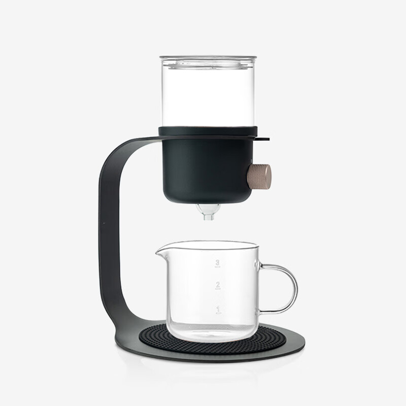 极简造物 懒人自动泡茶器简约茶叶过滤器北欧风茶具玻璃泡茶壶功夫茶具滴滤式咖啡壶现代过滤器 黑色属于什么档次？