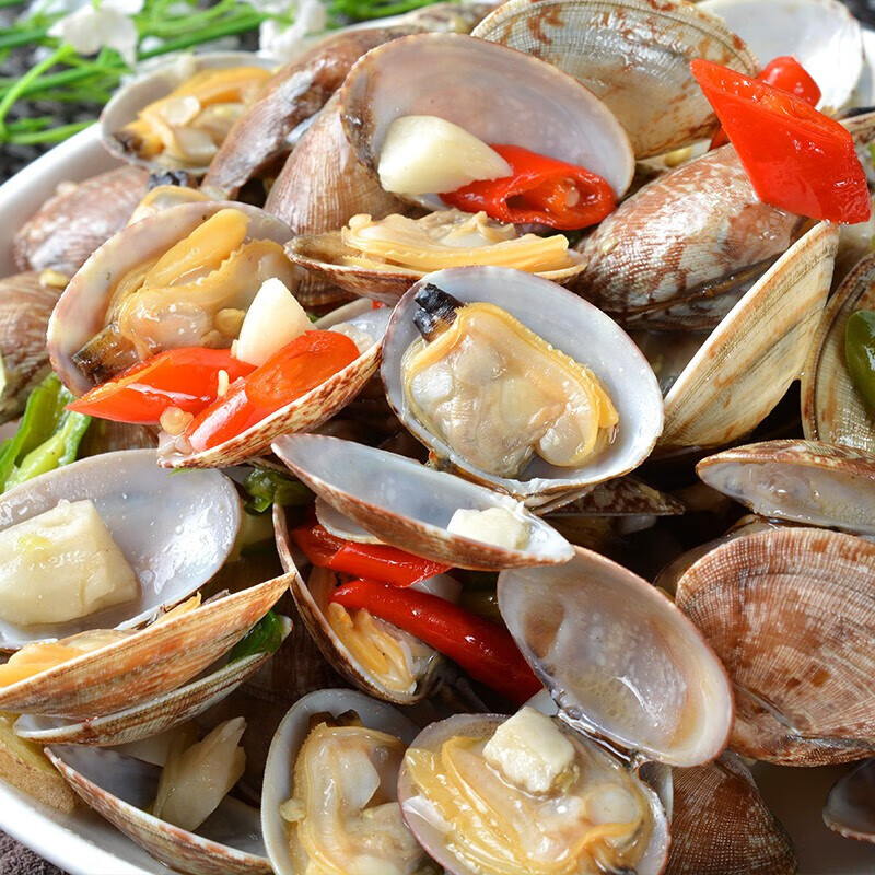 棠鲜生现捕蛤蜊1500g新鲜蚬子花蛤花甲蛤蜊肉干贝类海鲜水产1500g