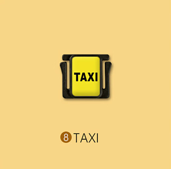 帝相机热靴盖适用佳能850d富士xt30配件单反保护盖创意装饰定制 taxi