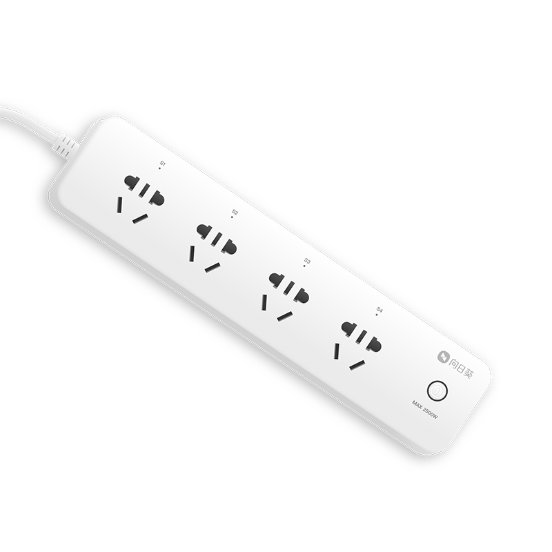 向日葵P1智能插线板多孔排插多功能远程开关机电脑手机远程控制电脑定时开关统计电量1.5米家用办公插座 P1