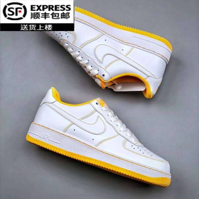 爱步蝶af1空军一号低帮板鞋红白缝线黑彩团结金属淬火乌托邦涂鸦3d