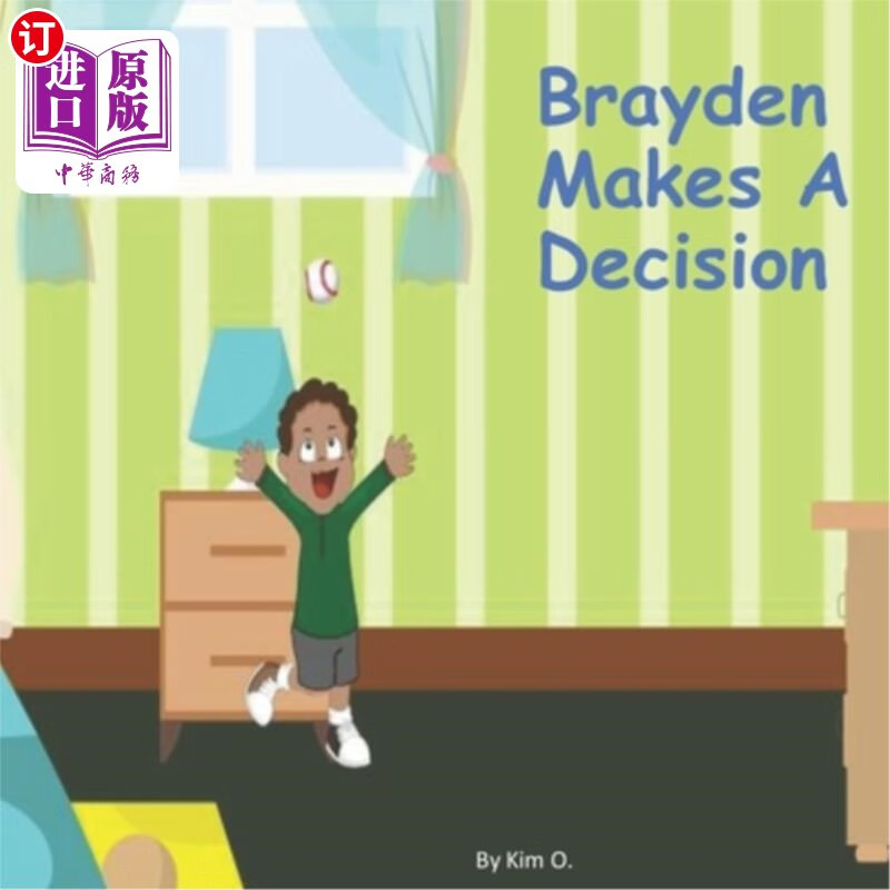 海外直订brayden makes a decision 布雷登做决定